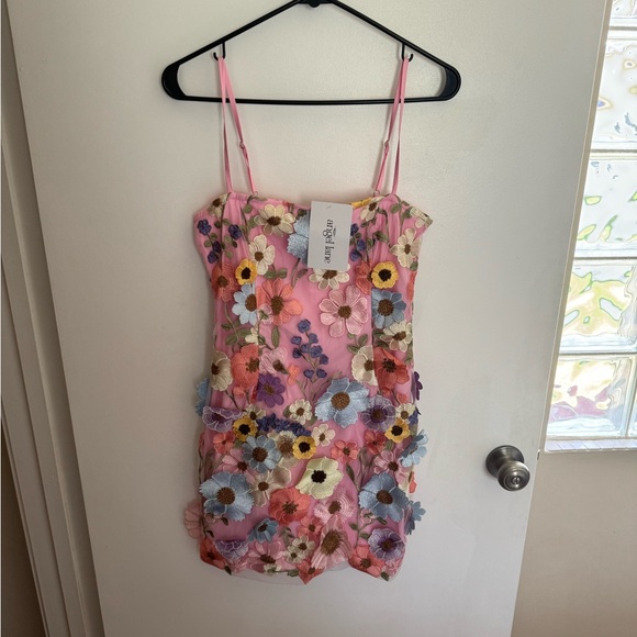 NWT Angel Lane | Small 3D Flower Dress - Picture 9 of 13